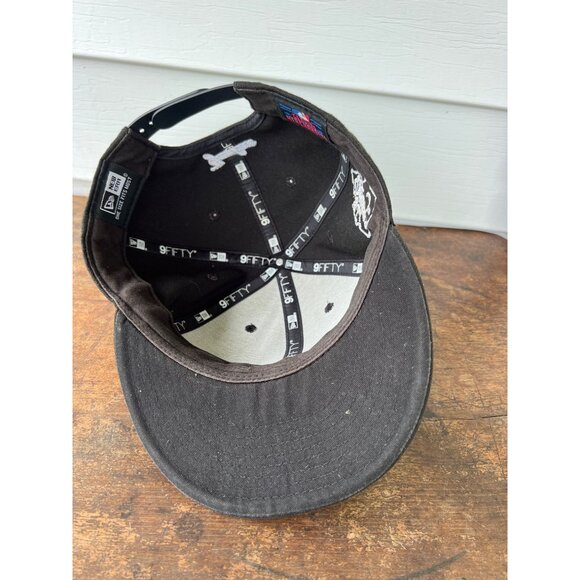 New Era 9Fifty New York Yankees Snapback Hat OSFM Black Adjustable W3 - Picture 5 of 6